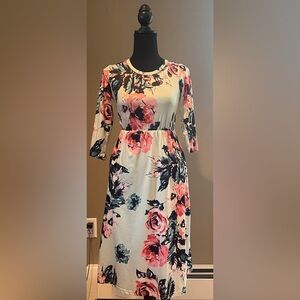 Floral Print kid’s dress